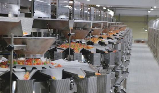 徐福记果汁软糖车间 图片来源：徐福记官网