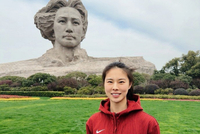 王思雨晒照：📍世预赛 💙珍惜每一次上场 拼下每一场比赛