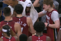 阿德巴约：感谢我队友让我创造历史 联盟很多队友不会让这事发生