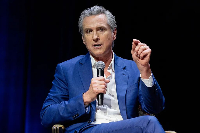 加州州长纽森 图源：视觉中国