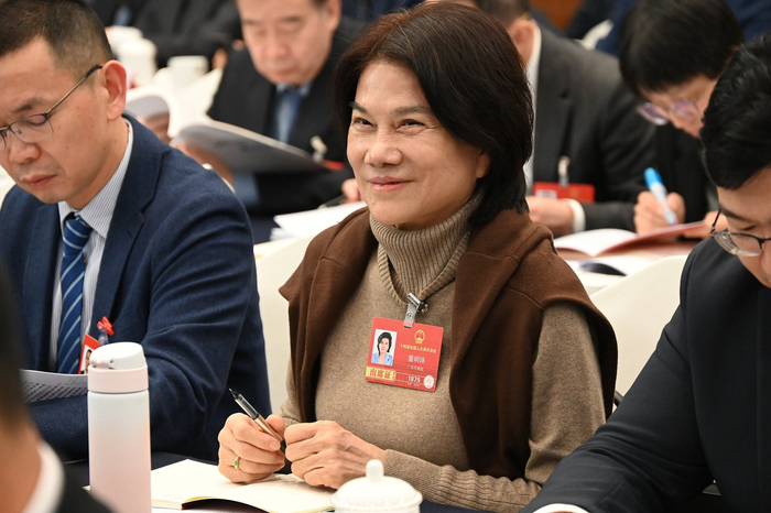 董明珠参加广东省代表团全体会议
