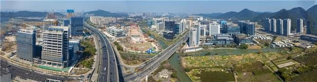 “中国视谷”窗口园区2026年春日航拍图