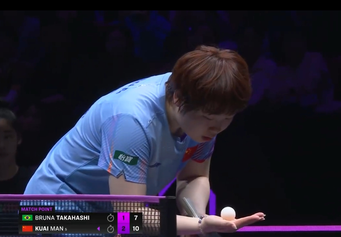 △中国选手蒯曼