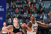 20年夺冠功臣！霍华德西决硬抗约基奇 用肉搏为湖人拼下一冠