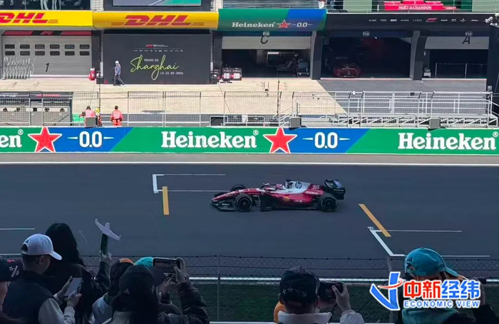 3月13日F1中国大奖赛练习赛现场 受访者供图