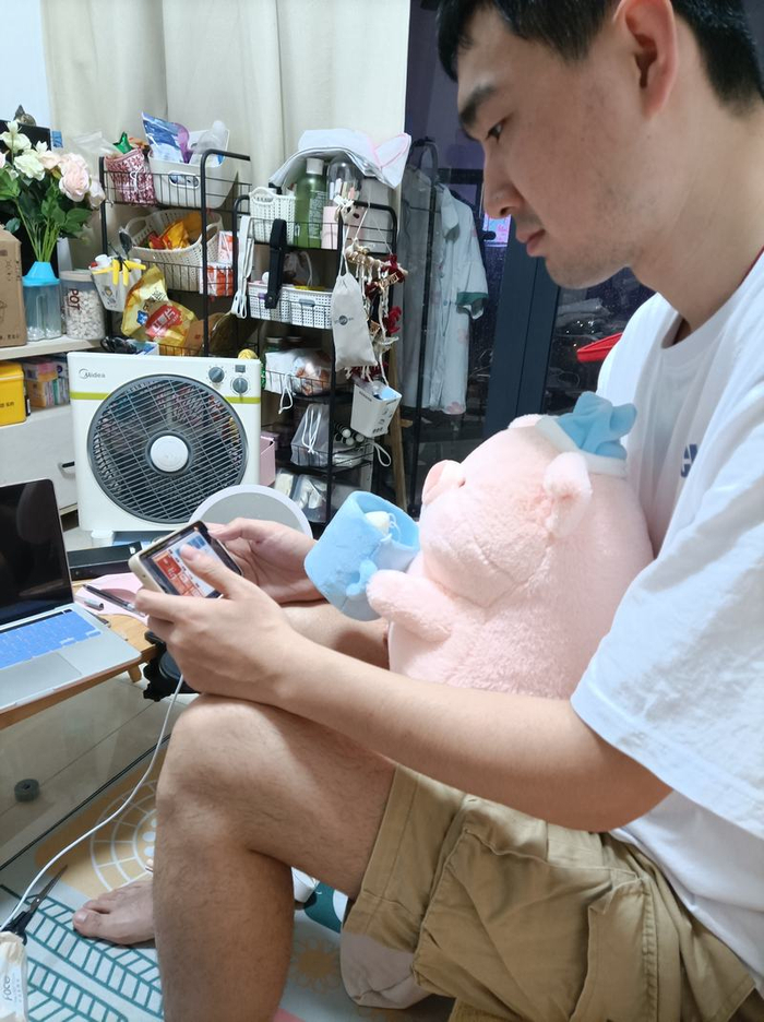 高广辉生前的生活照。 受访者供图