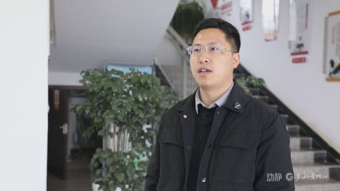 普定循环经济产业基地管理服务中心主任马黎