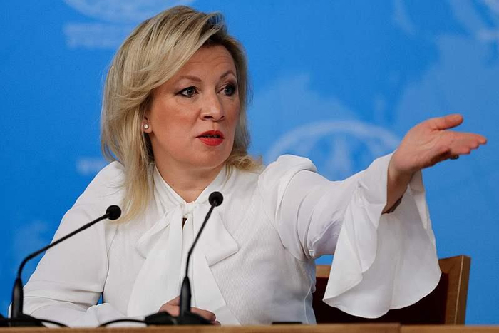 △俄羅斯外交部發(fā)言人扎哈羅娃（資料圖）