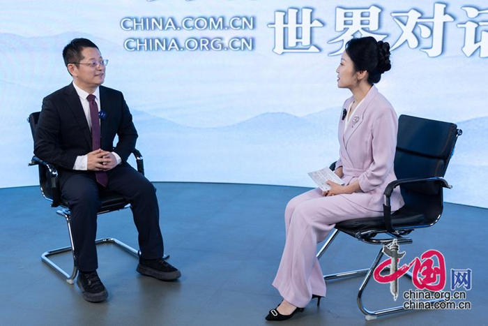 节目录制现场。（中国网记者 杨佳 摄）