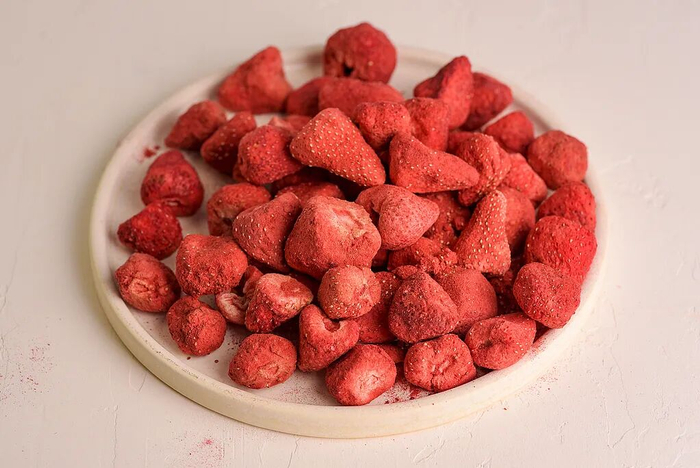 冻干草莓资料图
