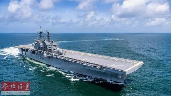 “的黎波里”号两栖攻击舰 图片来源：参考消息