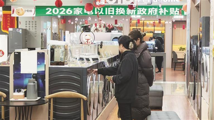 市民了解家电产品。西海新闻记者 邓建青 摄