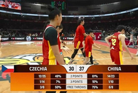 半斤八两啊！中国女篮半场三分球10中1&amp;捷克女篮14中1