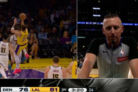 也值！东契奇被吹进攻犯规 湖人挑战成功改判进球有效还要加罚