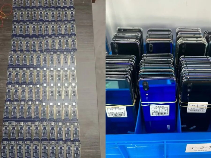 另一名商家则提供整套设备租赁服务，除了脚本外，还包括所谓的“特制手机”（图源 商家）