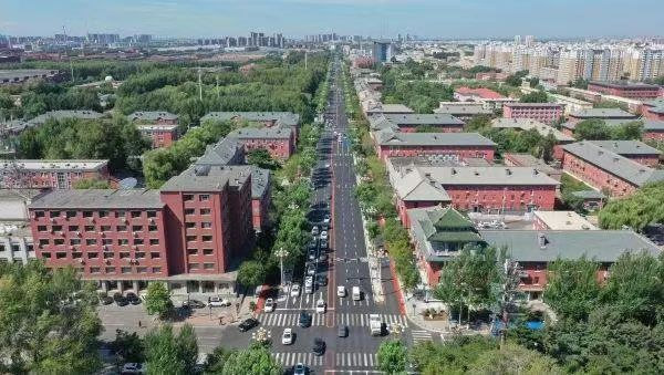 第一汽车制造厂生产区早期建筑俯瞰