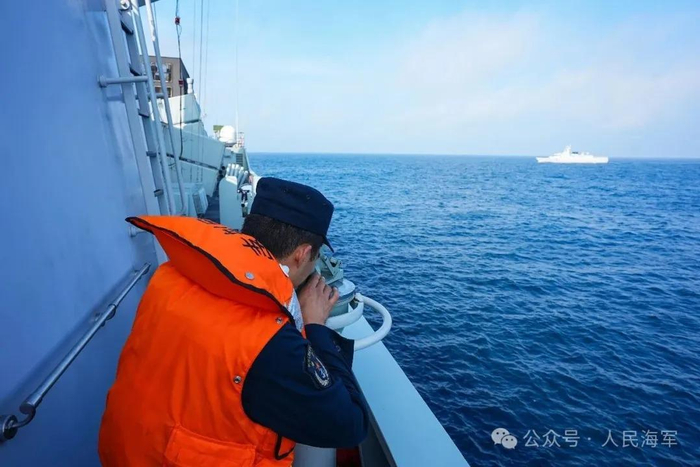 ▲官兵观测舰位