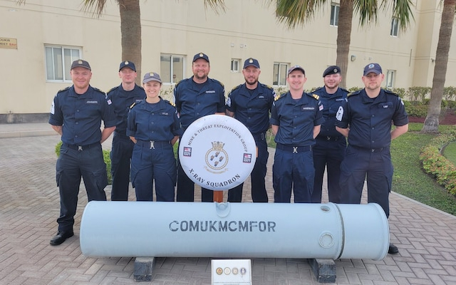 英媒：英国向巴林派遣一支水雷处置8人小队 图源：英媒