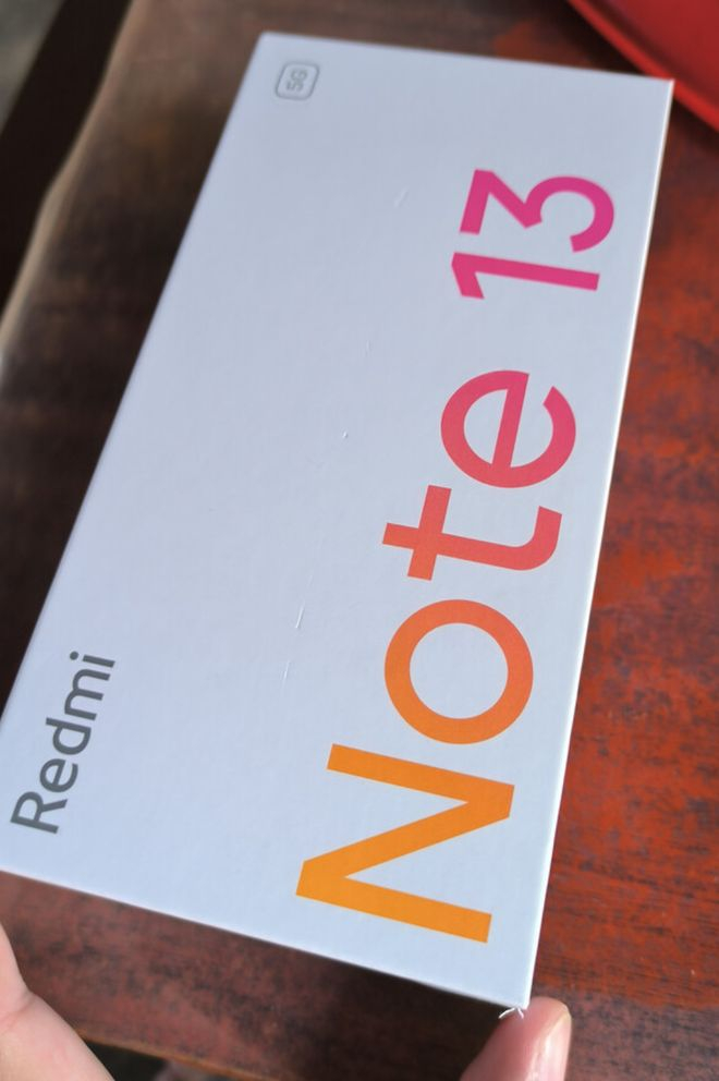 ▲Redmi Note 13包装，来源：京东