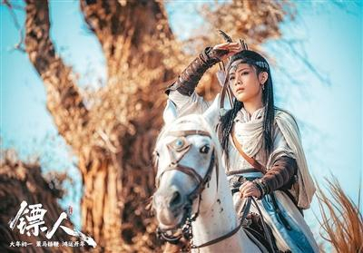 陈丽君在《镖人之风起大漠》中。图片来自网络