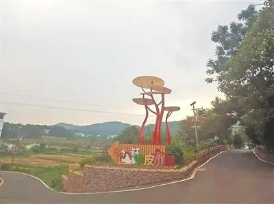 ▲ 赣州市南康区乡村的体育场地和设施。