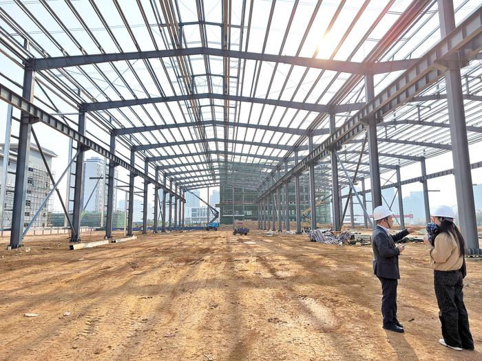 江南区重点企业项目建设如火如荼。记者 周小燕 摄