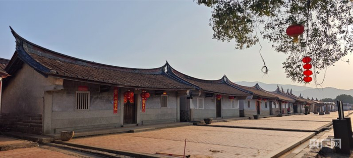 埭美古村（央广网记者  张子剑  摄）