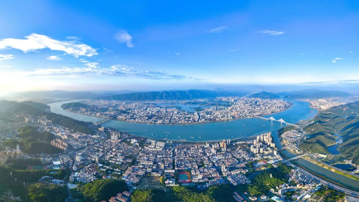 △俯瞰肇庆。肇庆发布特约摄影师 梁亮 摄