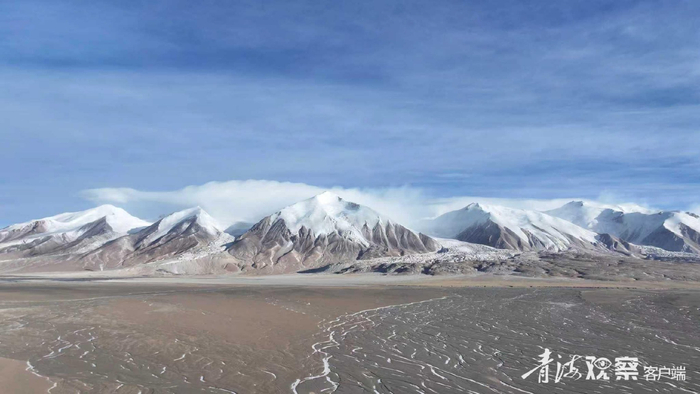 可可西里雪山。青海日报融媒体记者 才贡加 摄