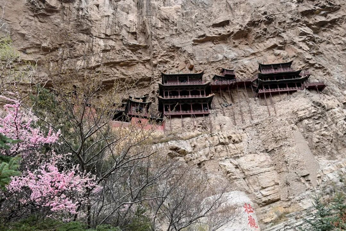 ▲悬空寺  史晓波/图