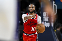 加兰新东家前5场首发皆20分6助 联盟合并后第二人&amp;另一位是林书豪