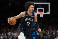 超过上半场！杰伦·威尔逊造成杀伤两罚都有 篮网第三节已拿25分