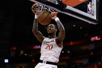 难挽败局！科林斯11投6中&amp;罚球6中6 砍下18分7板2助1帽