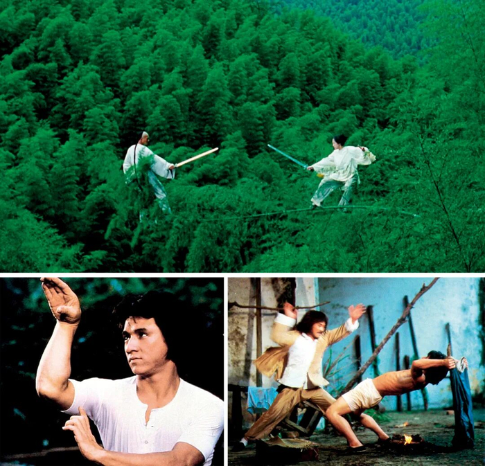 上图：电影《卧虎藏龙》剧照