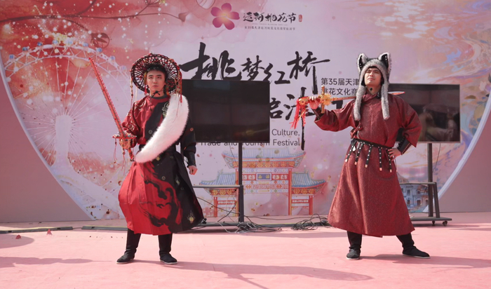 沉浸式演绎现场（央广网发  红桥区供图）