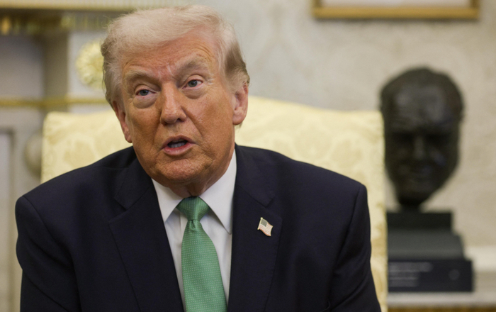 △美国总统特朗普（资料图）