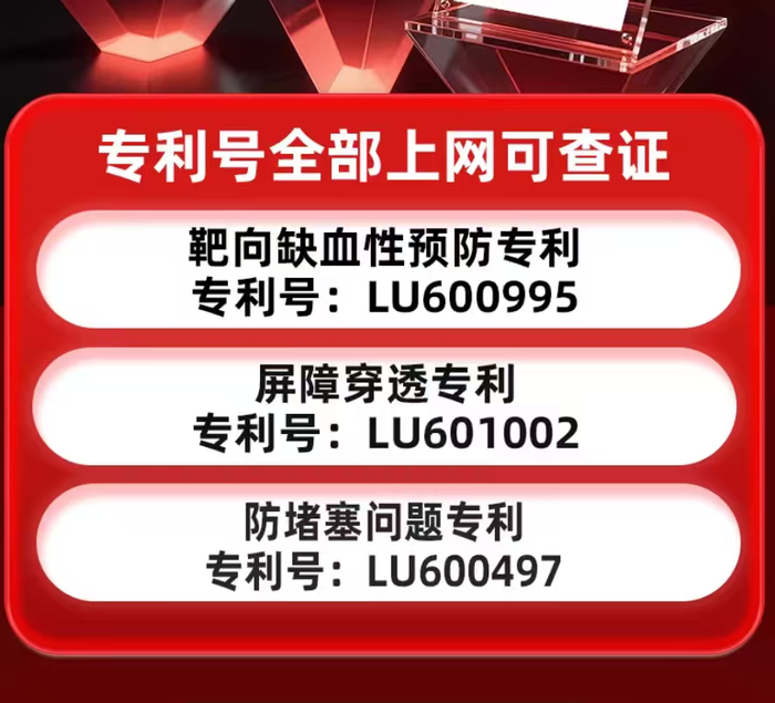 专利号LU600995、LU601002、LU600497在Espacenet系统中的查询结果