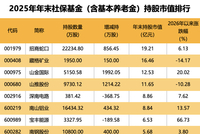 社保基金重仓股出炉！这4股重仓超10亿元，新进扫货11股