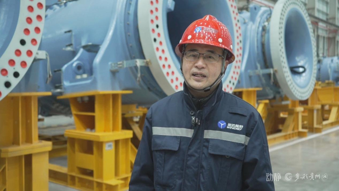 贵州运达风电有限公司生产部负责人胡铁军