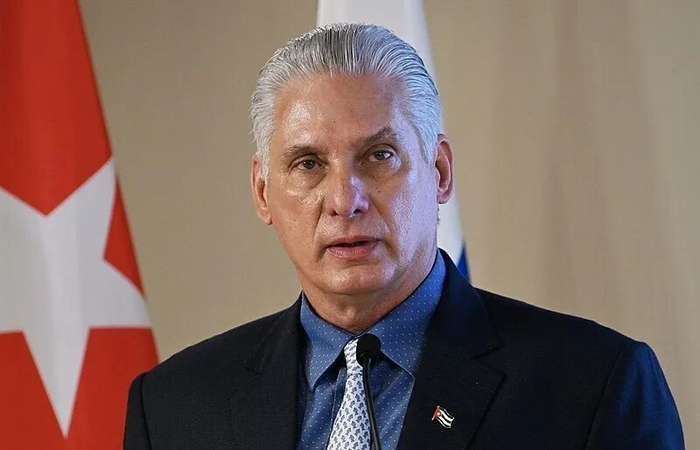 △古巴国家主席迪亚斯-卡内尔（资料图）