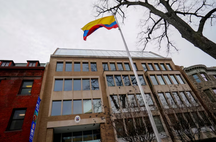 △哥伦比亚驻美国大使馆（资料图）