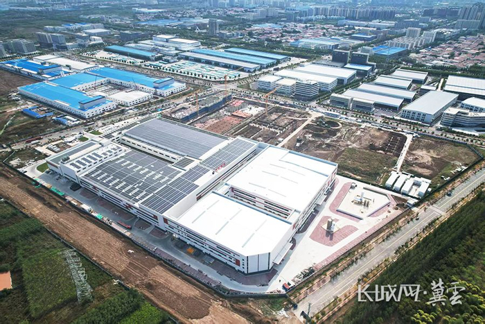 沧州四星玻璃医药产业链国产化智能制造基地项目现场。受访单位供图