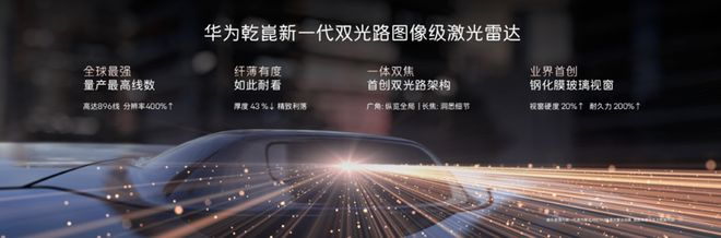 ▲华为双光路图像级激光雷达