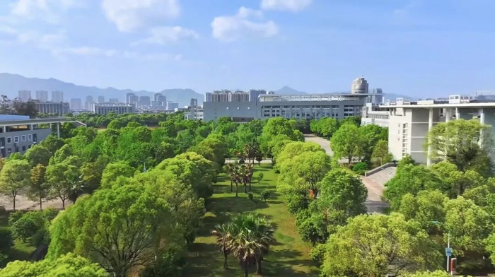 ▲浙江省台州中学校园风光