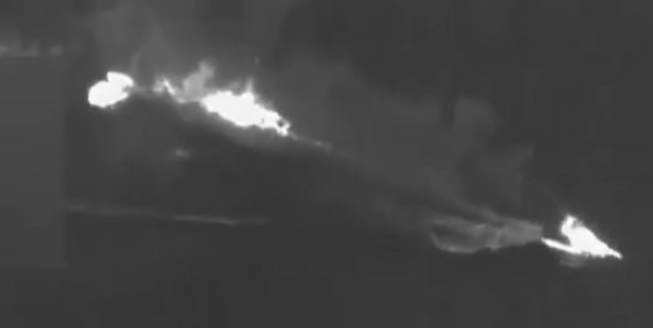 △打击船只画面