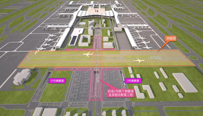 △ 西垂滑配套项目示意图