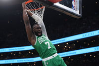 场均28.5分7板！明天凯尔特人迎战森林狼 杰伦·布朗大概率出战