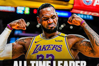 见证新的历史！詹姆斯出场数来到1612场 独占NBA历史第一！