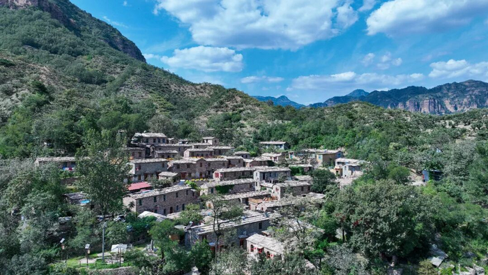 ↑图为信都区半山云舍民宿。（资料图片）