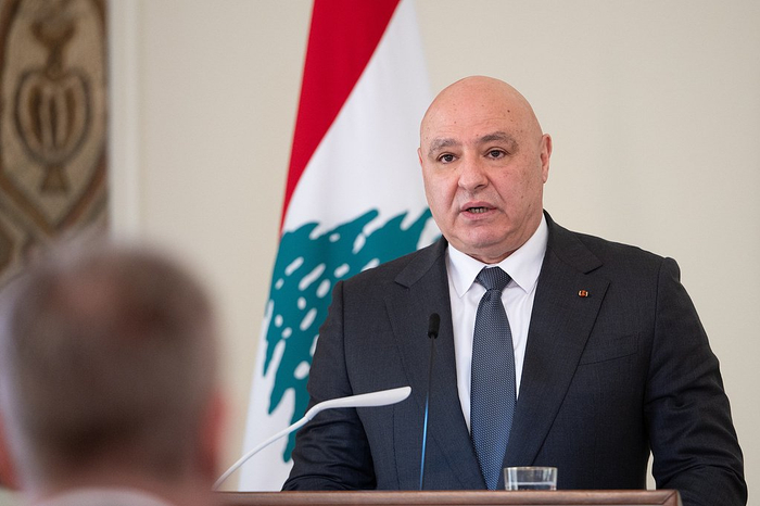 △黎巴嫩总统约瑟夫·奥恩（资料图）